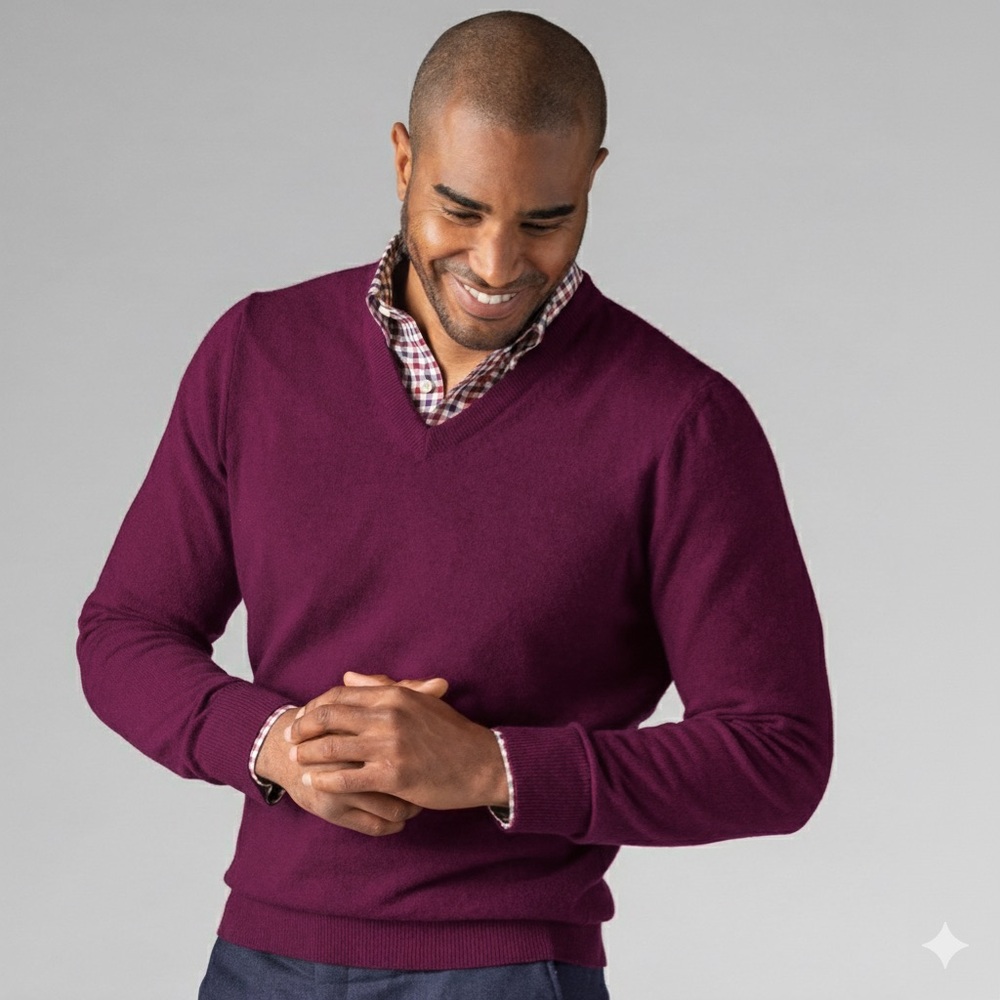 Van Laack 100% Cashmere Sweater L